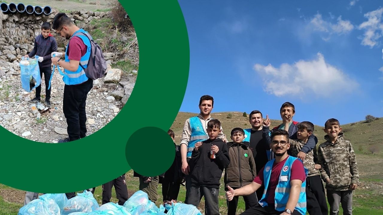 Tomarza İlçe Müftülüğü sahada: Gençlerle birlikte çalıştılar