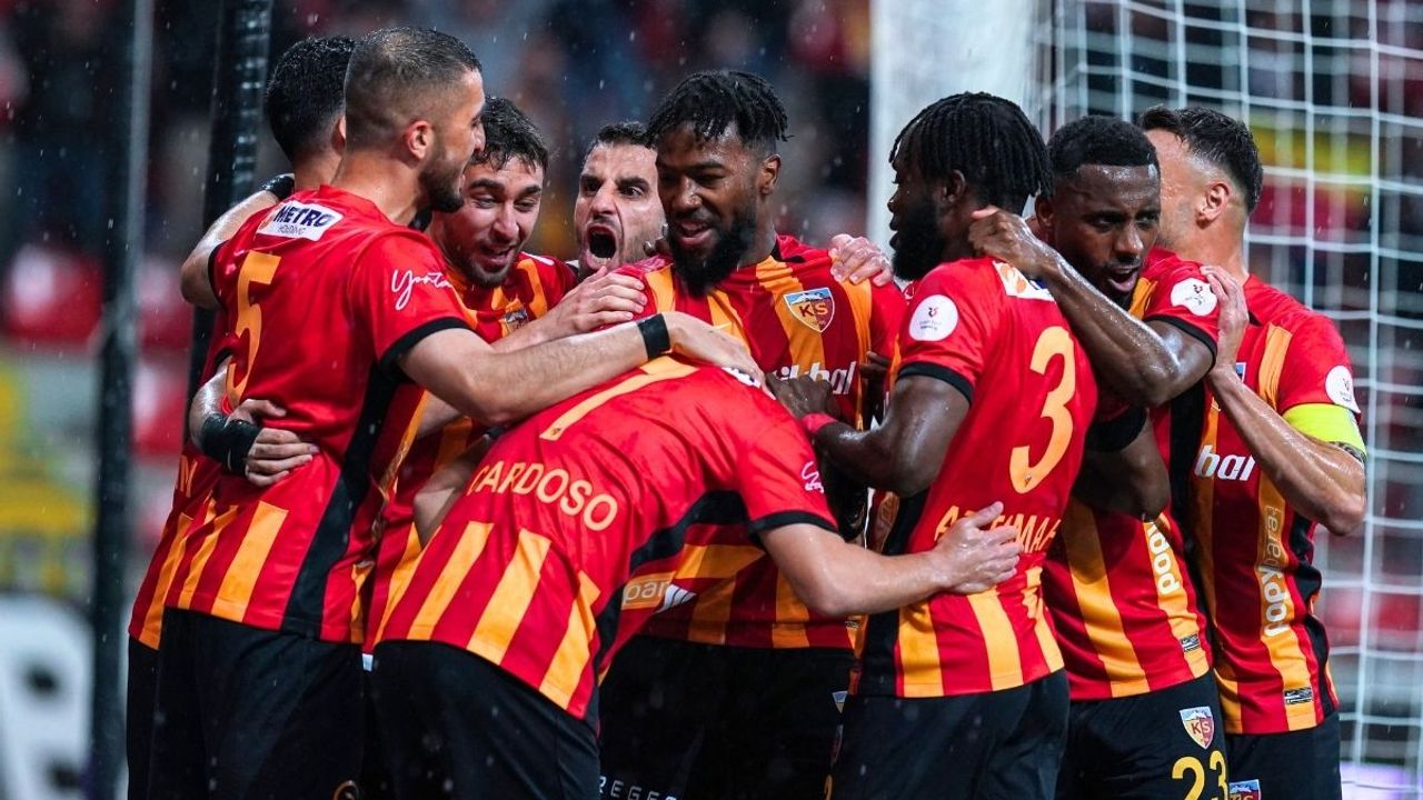 Kayserispor iç saha maçını tamamladı! İşte alınan sonuçlar