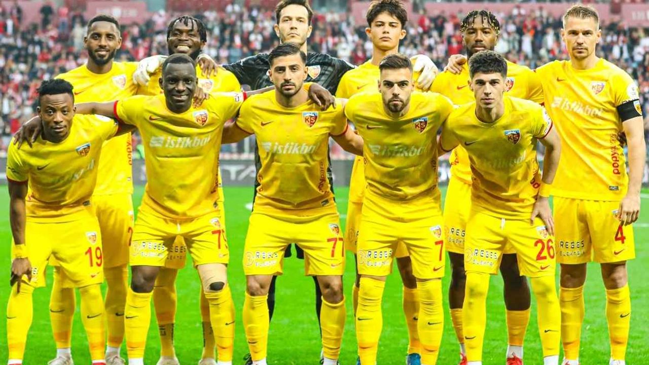 Samsunspor-Kayserispor maçının ilk yarısı sona erdi!