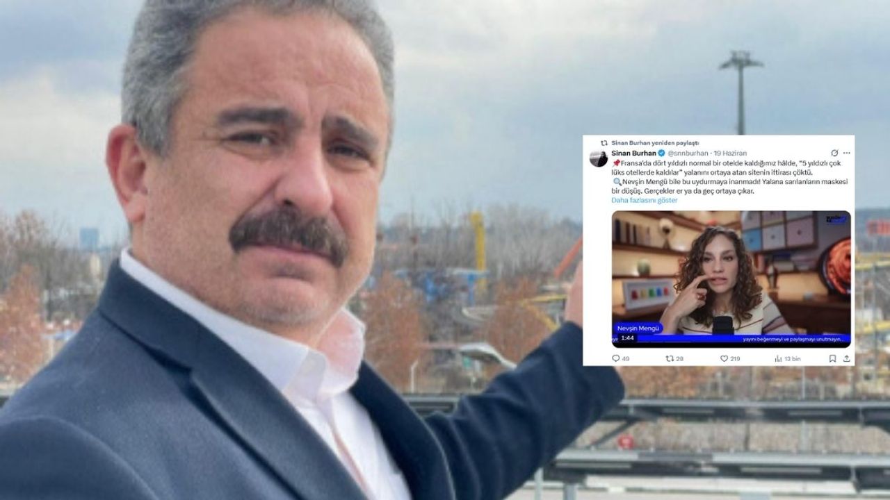 Kayserili gazeteciden lüks otel pozu açıklaması: 'Nevşin Mengü bile inanmadı!'