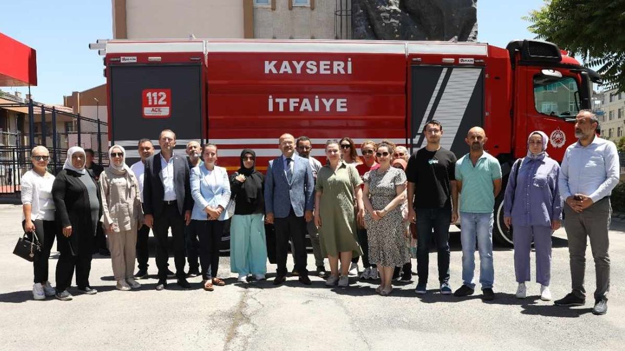 Kayseri'de afet odaklı eğitim! Kursiyerlere belgeleri verildi