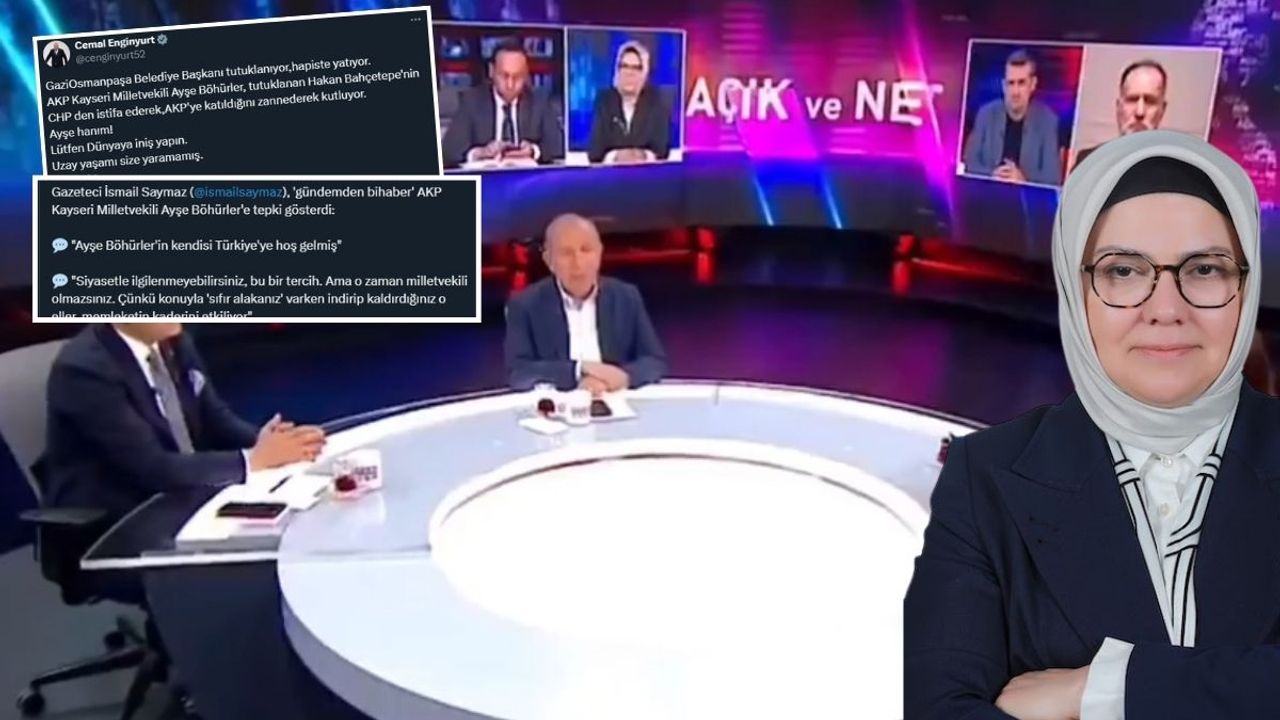 AK Partili Ayşe Böhürler’in ‘gaf’ı alay konusu oldu! ‘Türkiye’ye Hoş geldiniz’