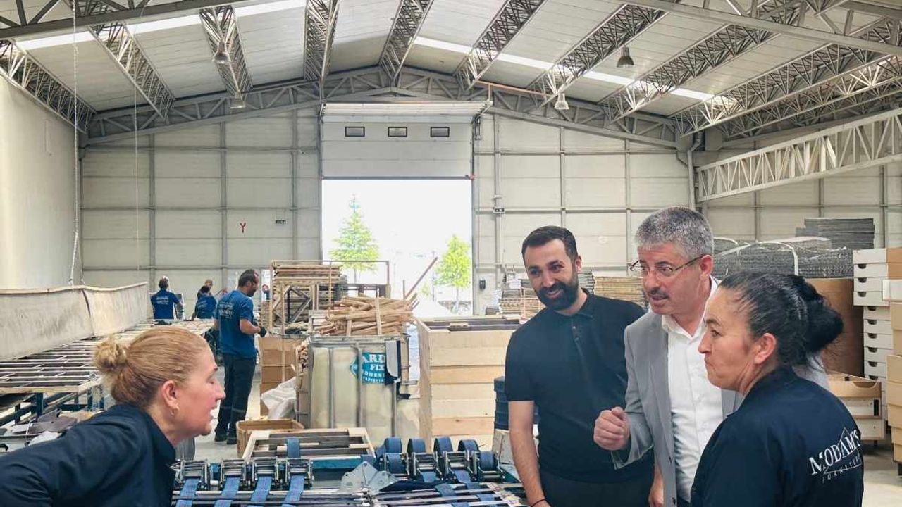 Ak Partili Çopuroğlu sahaya indi! Kayseri sanayisi bizim göz bebeğimiz