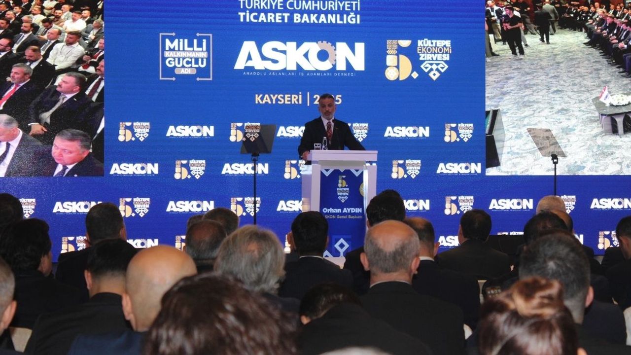 ASKON Başkanı Orhan Aydın: Gerçek rekabet, kan ve gözyaşıyla değil, alın teri ve üretimle olur!