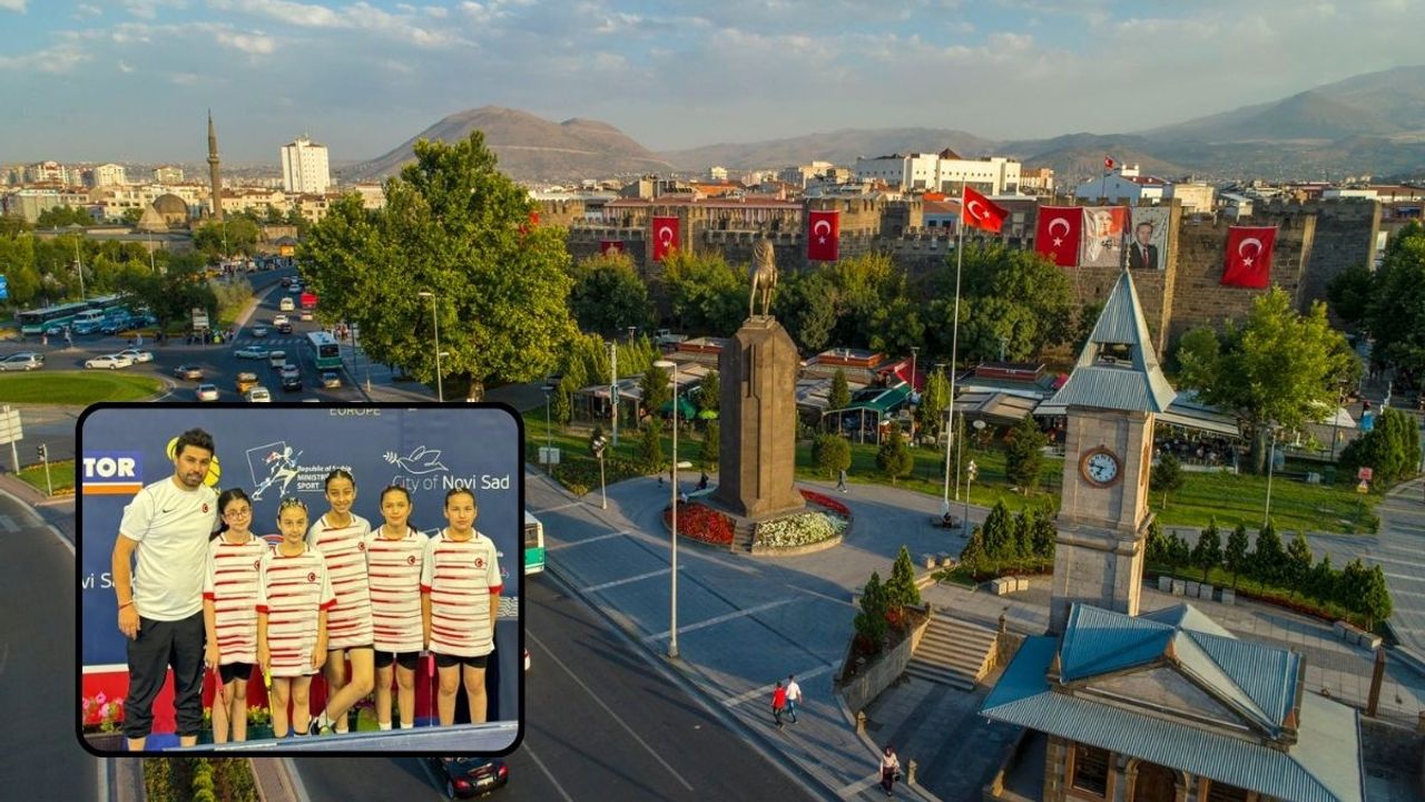 Kayserili sporcular Balkanlarda fırtına gibi esecek!