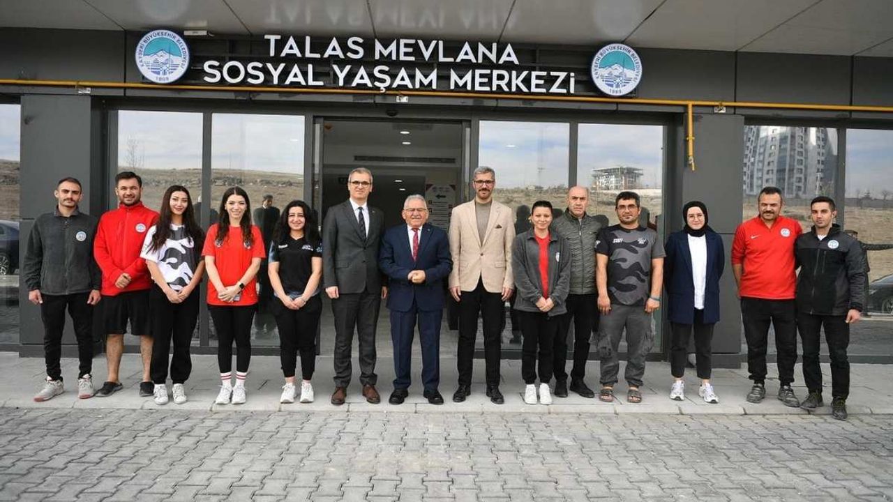 Bu tesis Talas'a çok yakışacak! Yarın açılıyor