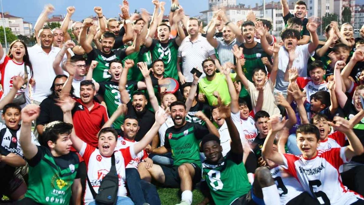 Büyük Toramanspor mutlu sona ulaştı!
