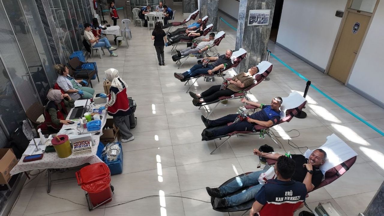 Kayseri Büyükşehir'den kan bağışına anlamlı destek