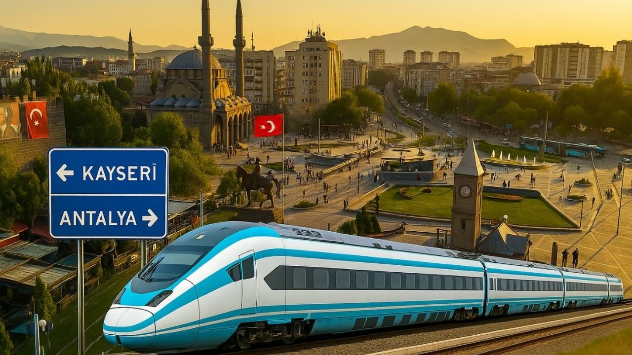 Türkiye demir ağlarla örülüyor: Kayseri Akdeniz'e bağlanacak!
