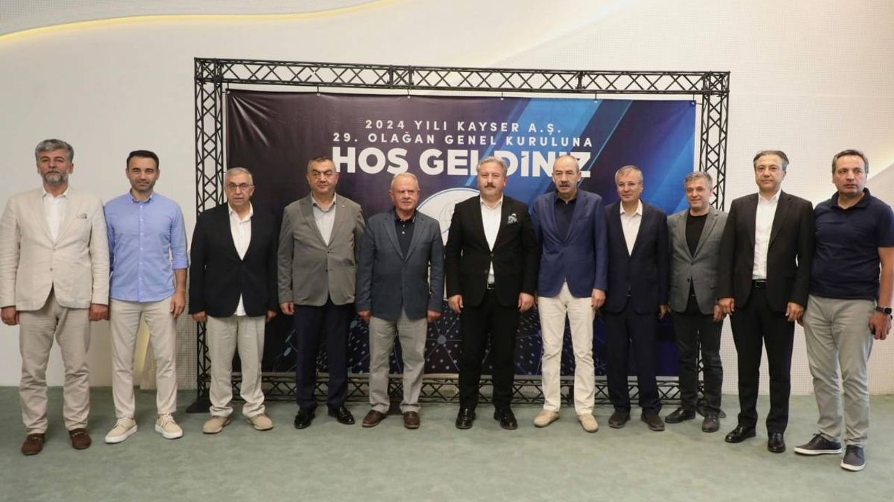 Kayseri Serbest Bölge'de Genel Kurul yapıldı! Yeni dönem başka olacak