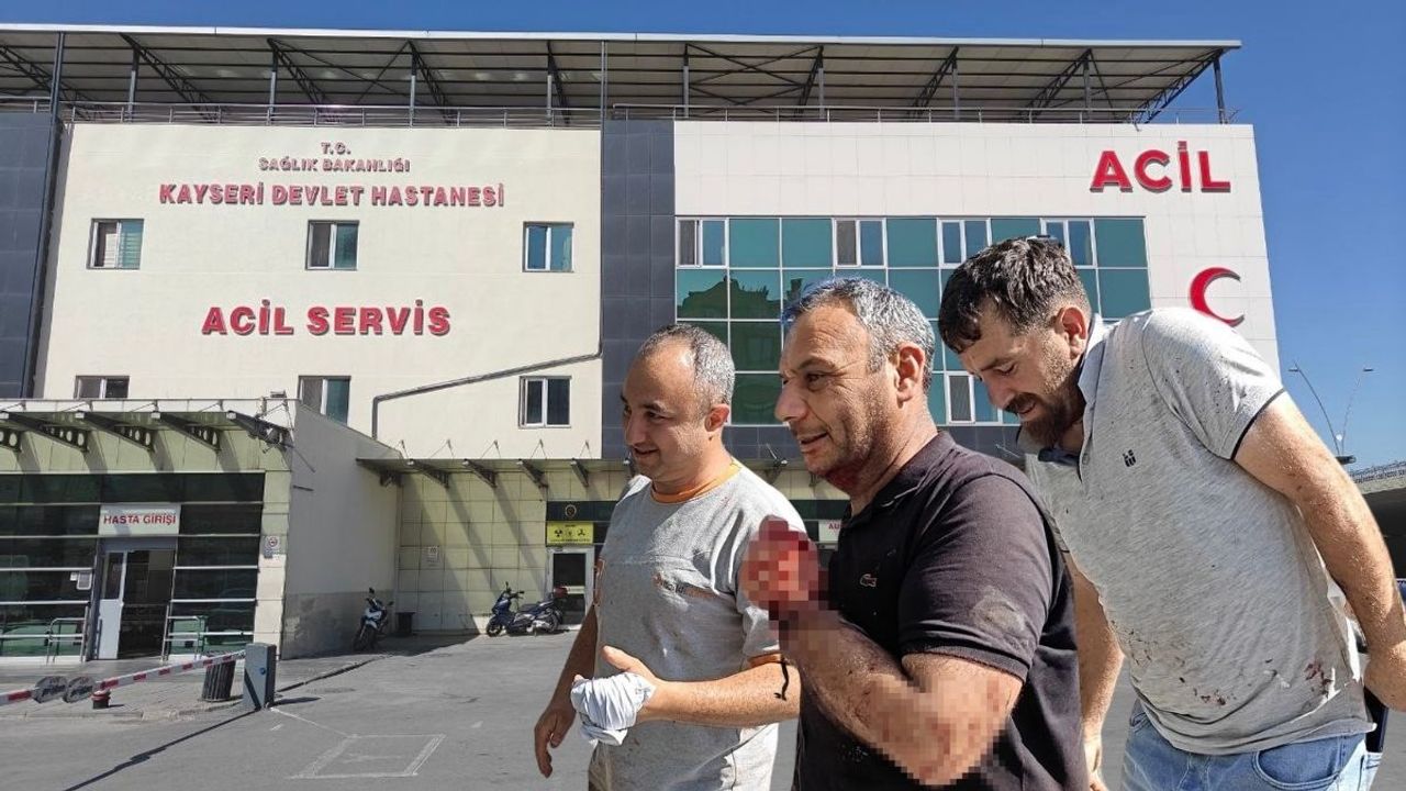 Kayseri'de değişmeyen görüntü! Acemi kasaplar hastanenin yolunu tuttu