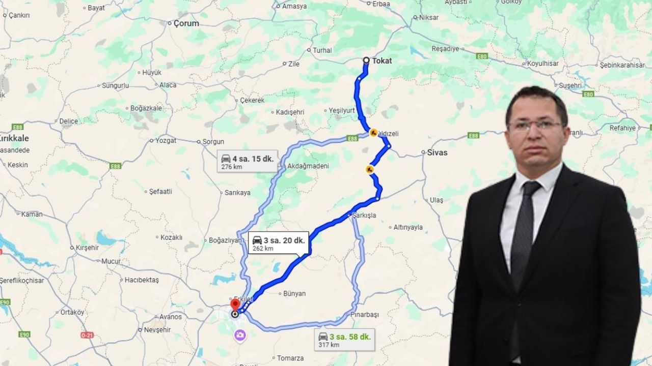 Kayserili kaymakama Tokat'ta veda edildi! Yeni görevi bakın neresi oldu?