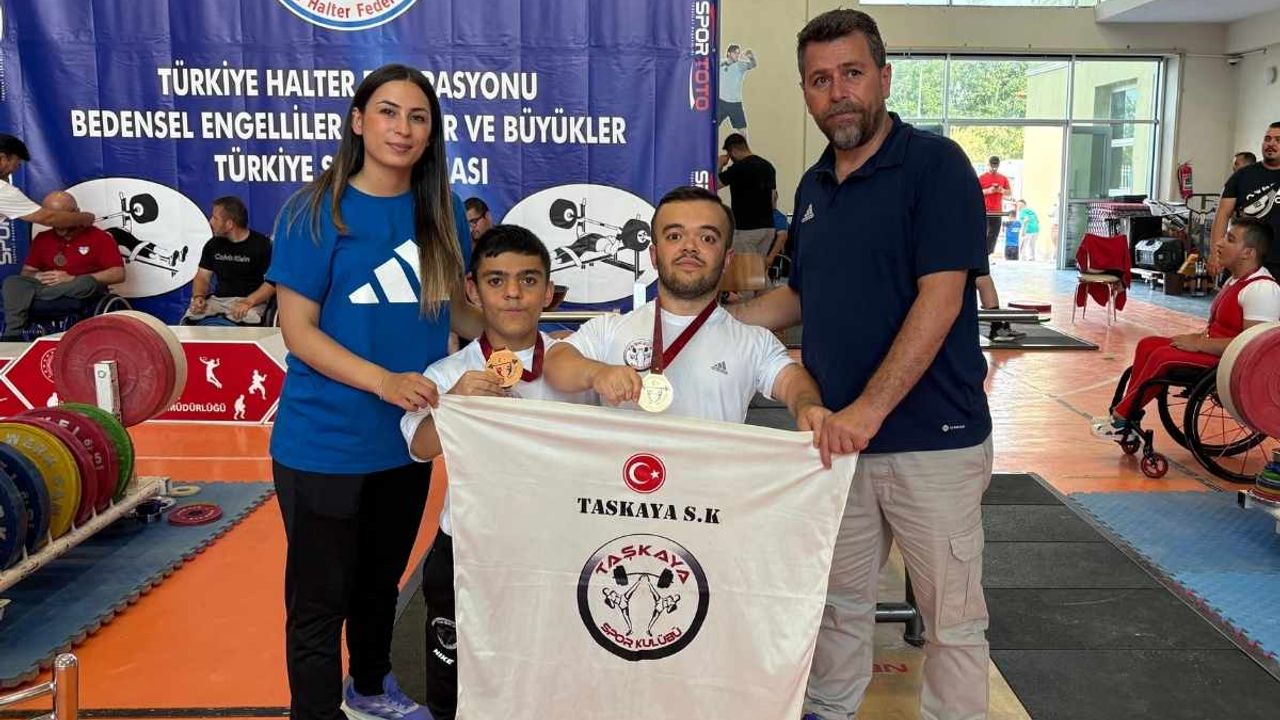 Kayserili bedensel engelli sporcuların büyük başarısı! Altın madalya ile döndüler