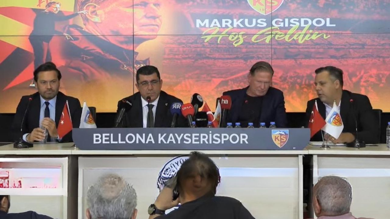 Kayserispor Teknik Direktörü Markus Gisdol imza attı! İlk sözleri ne oldu?