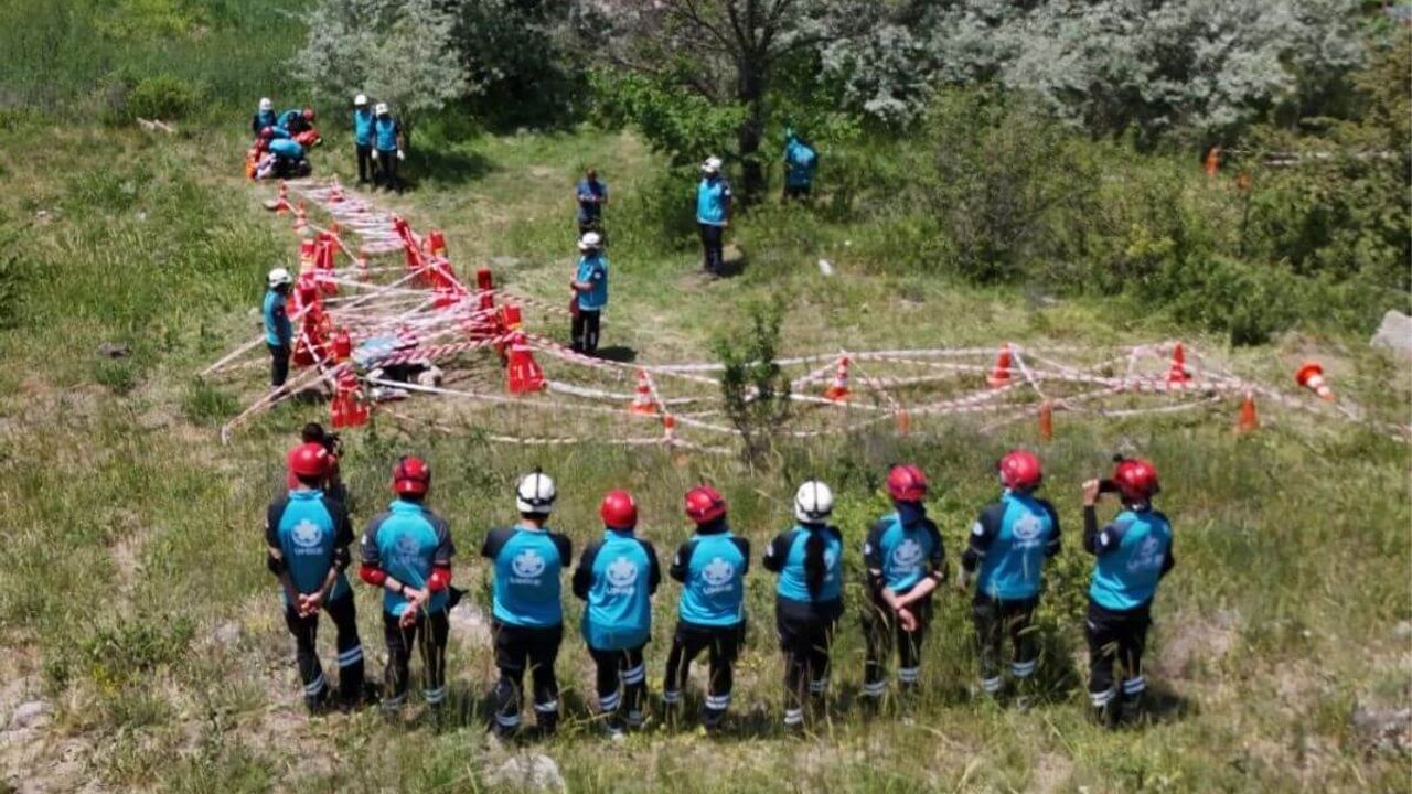 Kayseri İl Sağlık Müdürlüğü'nden gerçeğini aratmayan tatbikat