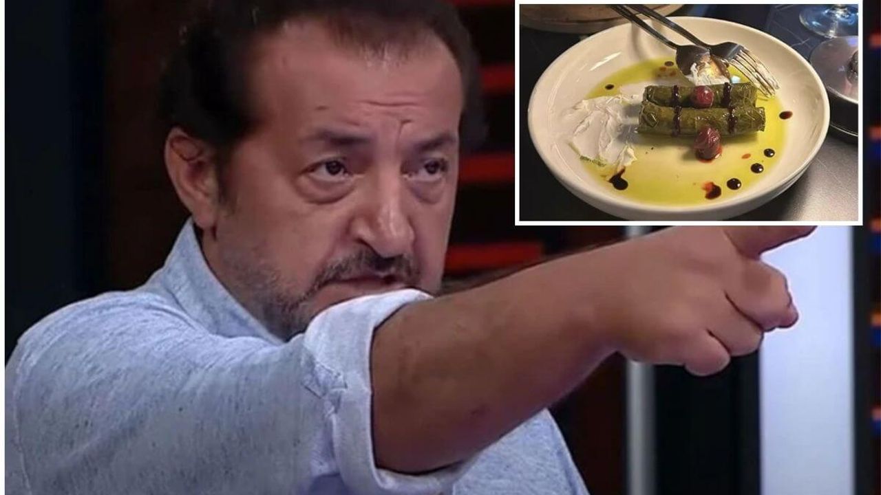 Ünlü şefin restoranındaki 2 tane yaprak sarmasının fiyatı şok etti!