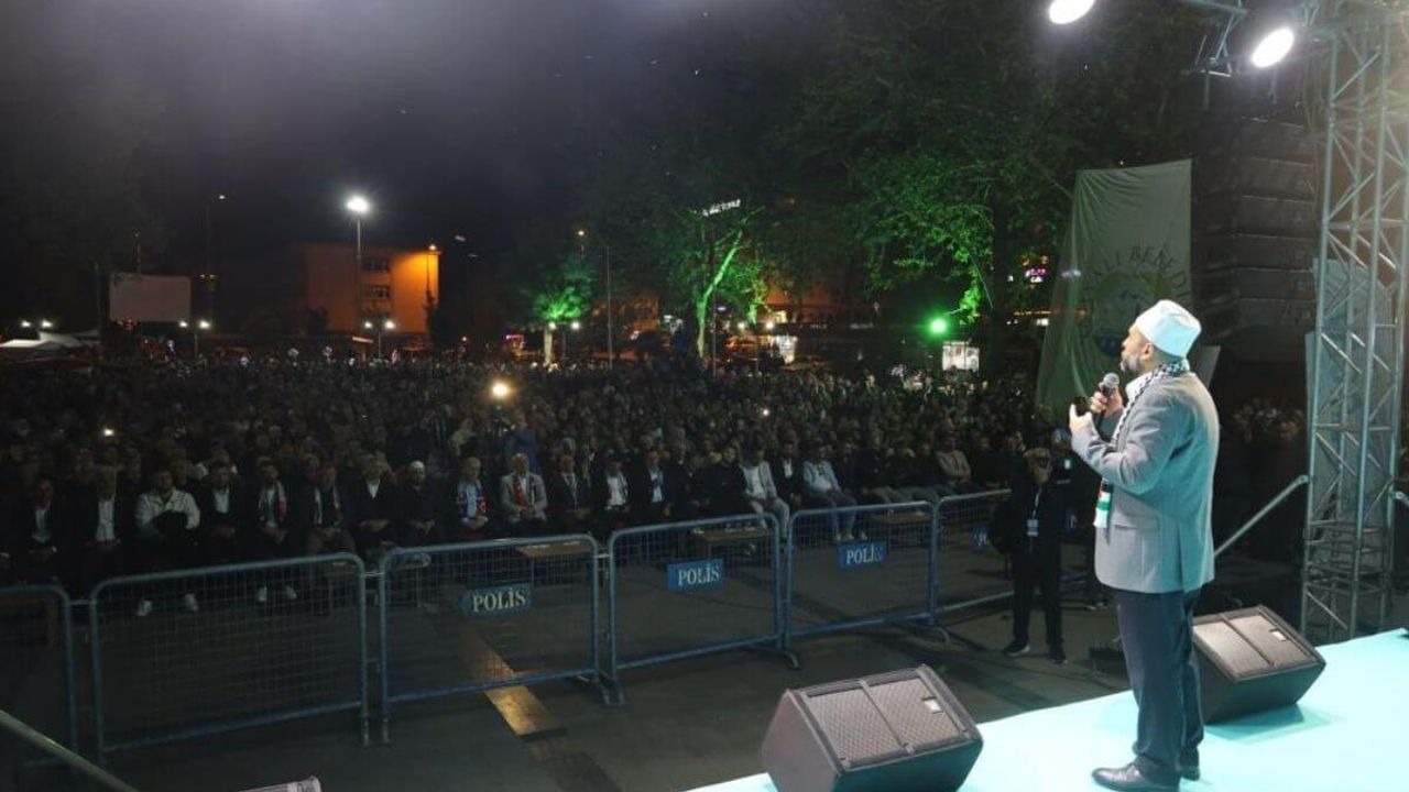 Yahyalı'da Halil Konakçı rüzgarı! Katılım yoğun oldu