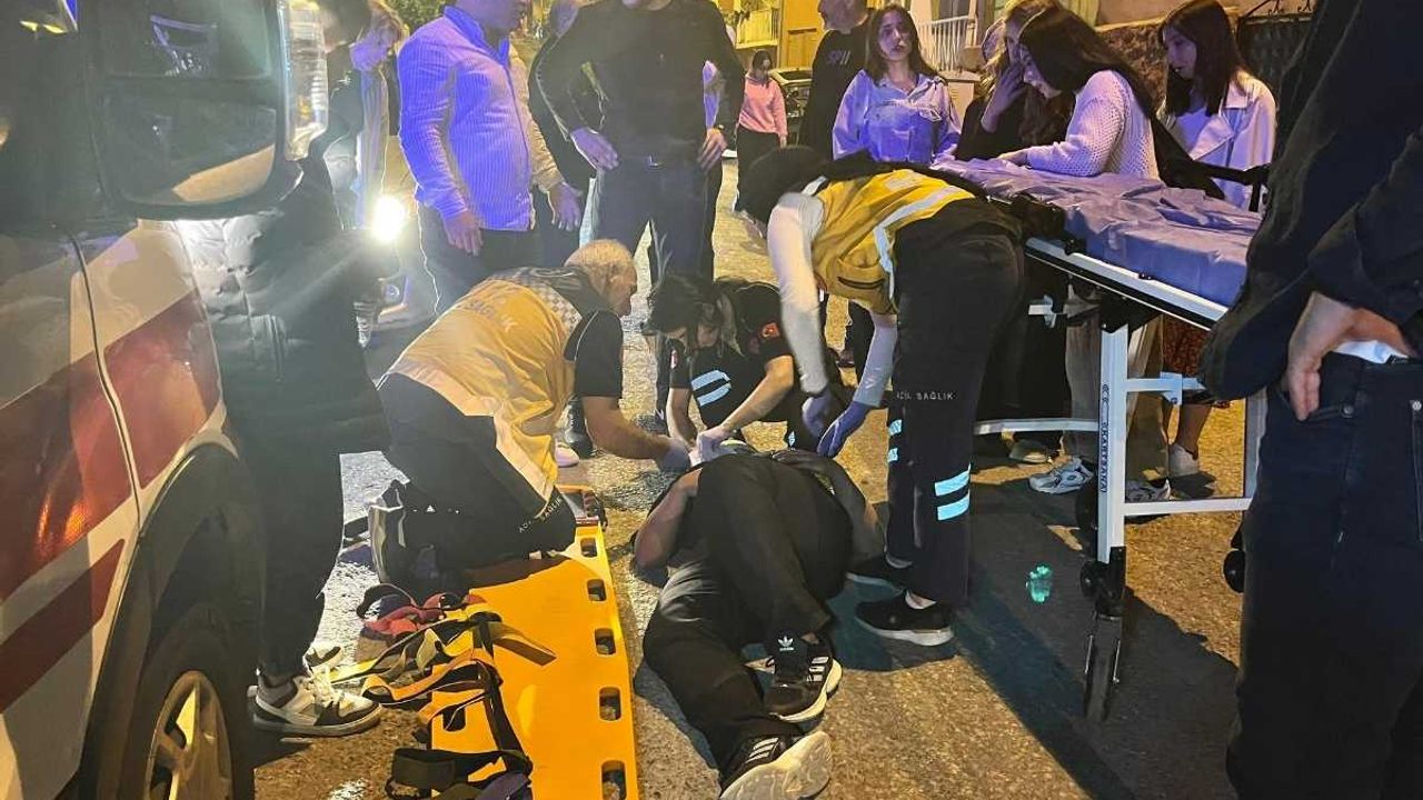 Kayseri'de motosikletten düşen çocuk yaralandı!