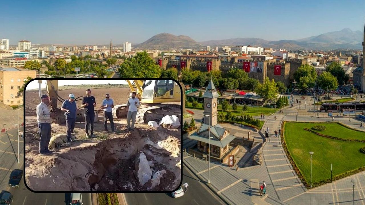 Kayseri’nin o ilçesinde su sorunu için kurbanlar kesildi!