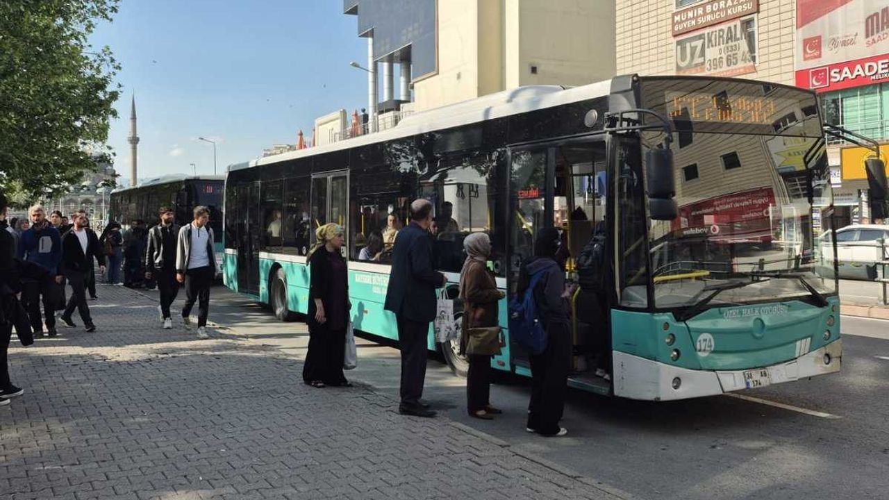 Kayseri’de tarifeler değişiyor! Toplu ulaşıma Kurban Bayramı ayarı