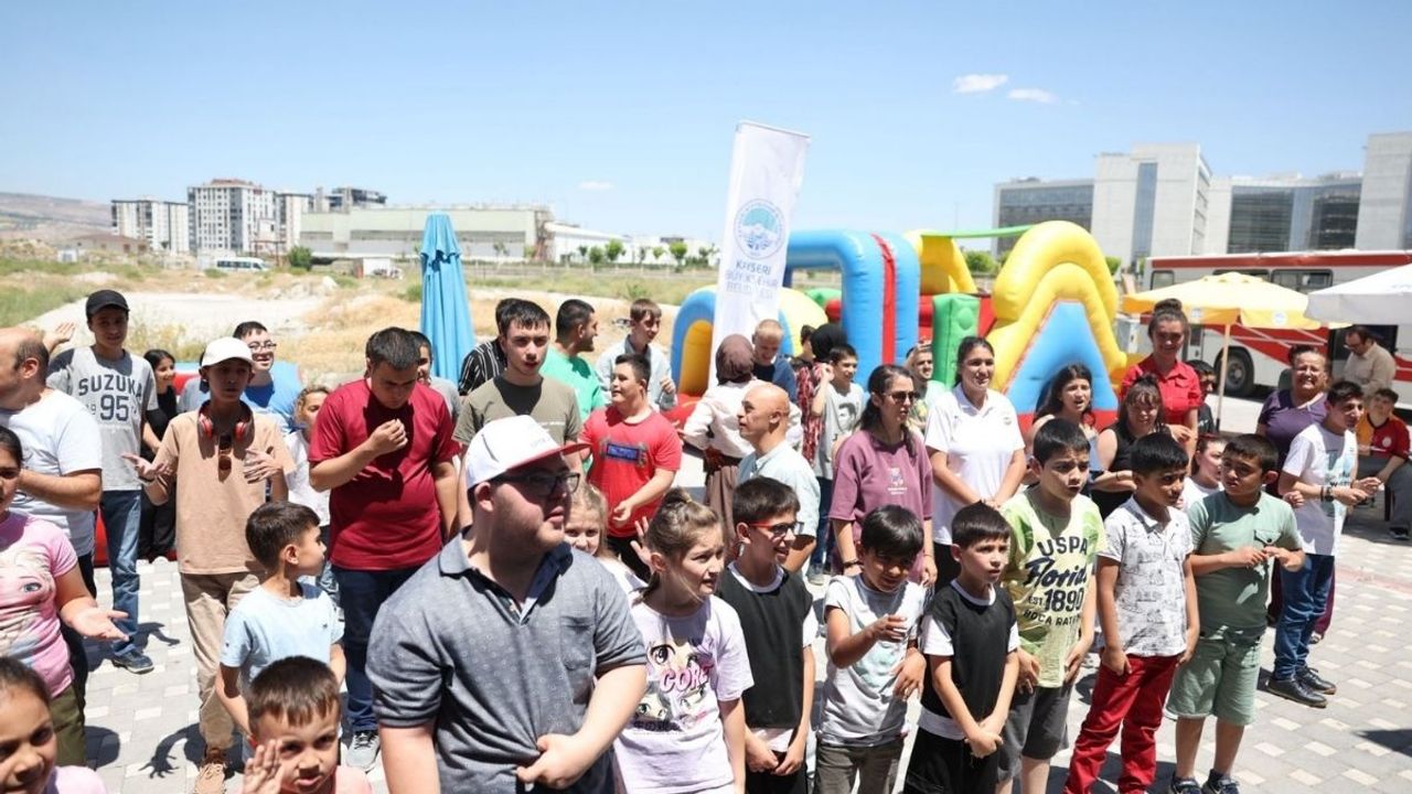 Kayseri’de özel çocuklar sporla buluştu!
