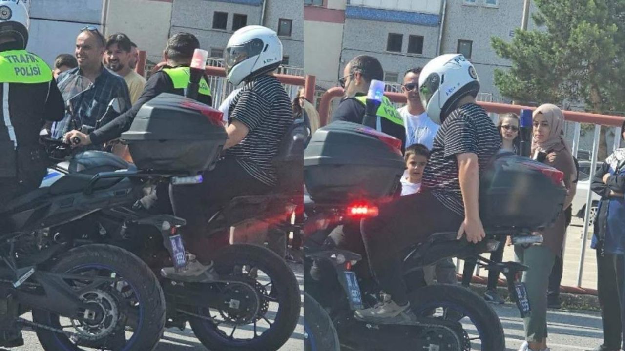 Polis Yetiştirdi: Sınava son dakika girdiler!