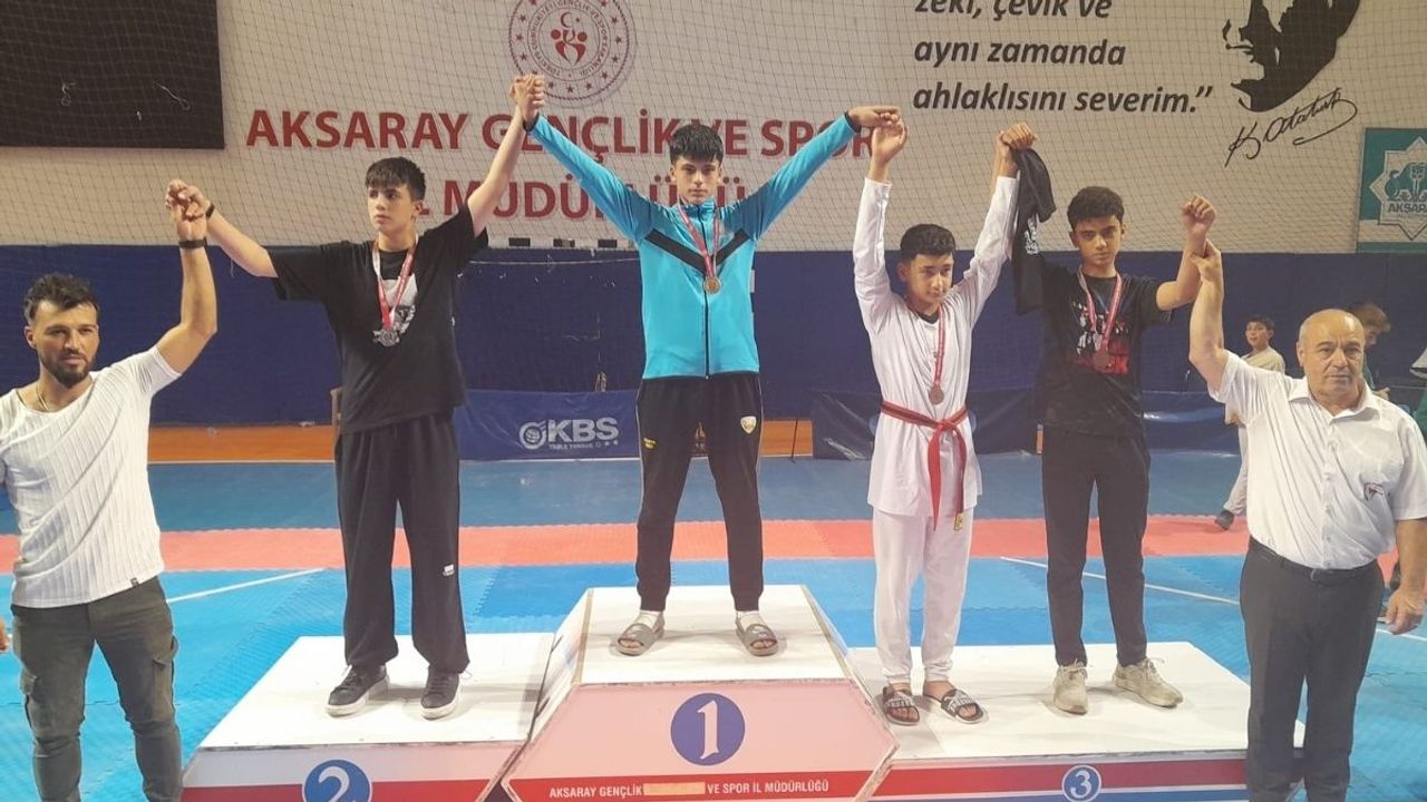 Talas'tan ulusal başarı: Sporcu Fabrikası'ndan gururlandıran derece geldi!