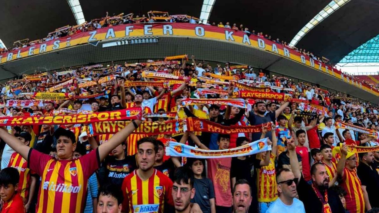 Kayserispor maçlarını 2024-2025 sezonunda kaç bin taraftar izledi!