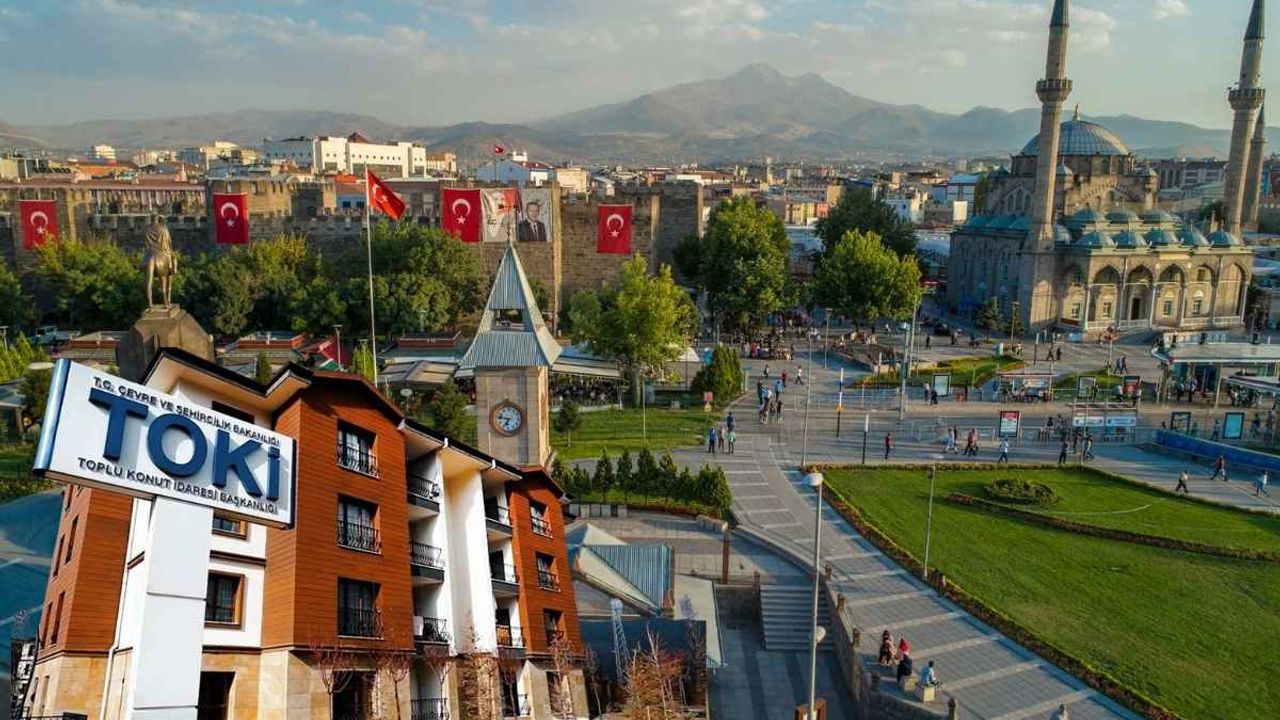 TOKİ Kayseri’de açık artırma ile ticaret alanı satacak!