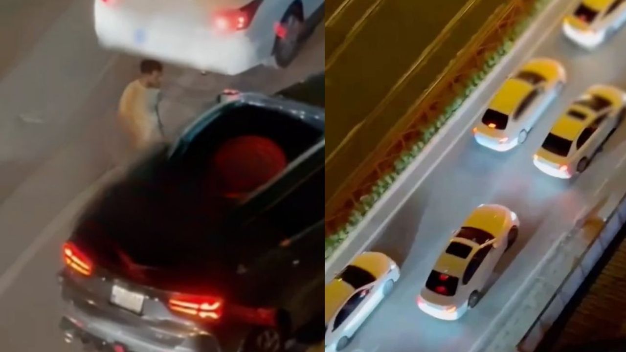Kayseri'de alkollü olduğu iddia edilen şahıs trafiği birbirine kattı!