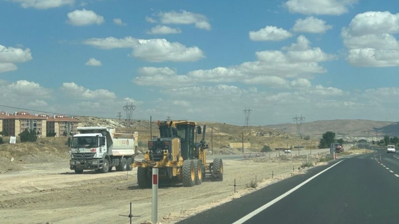 Kayseri-Ürgüp yolunda çalışmalar başladı: 2026'da tamamlanacak!