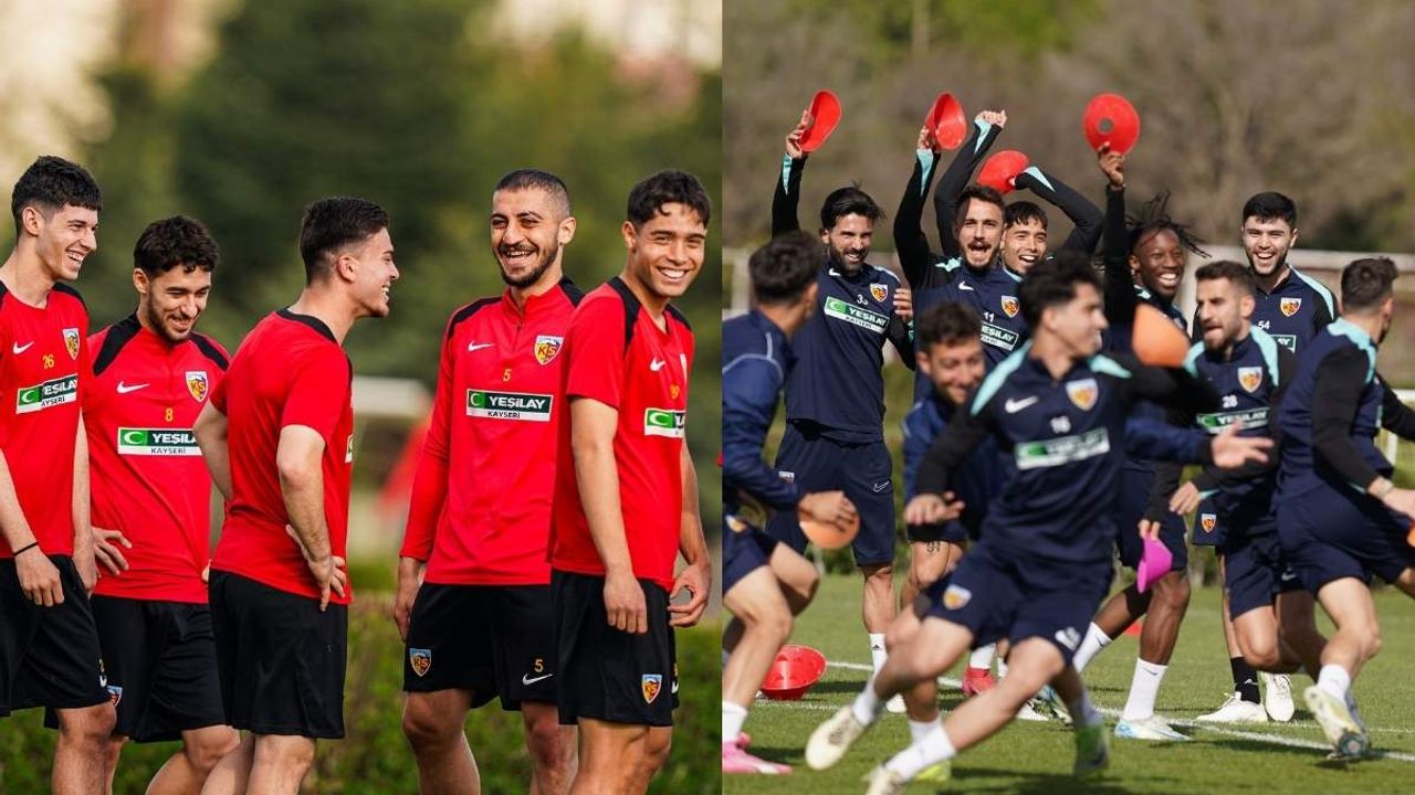 Kayserispor’da geri sayım başladı! 1 Temmuz’da sahaya inecekler
