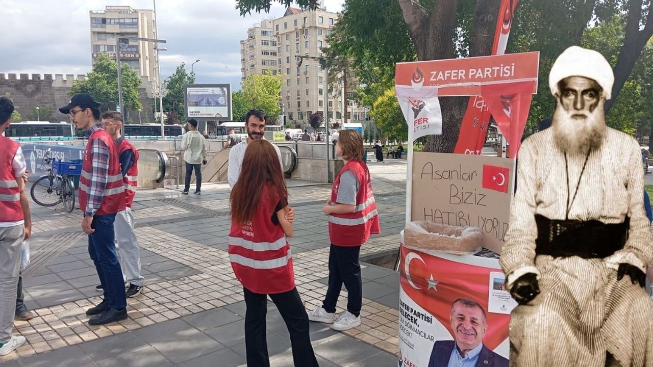 Zafer Partisi'nden dikkat çeken paylaşım: Şeyh Said için Cumhuriyet Meydanına indiler!