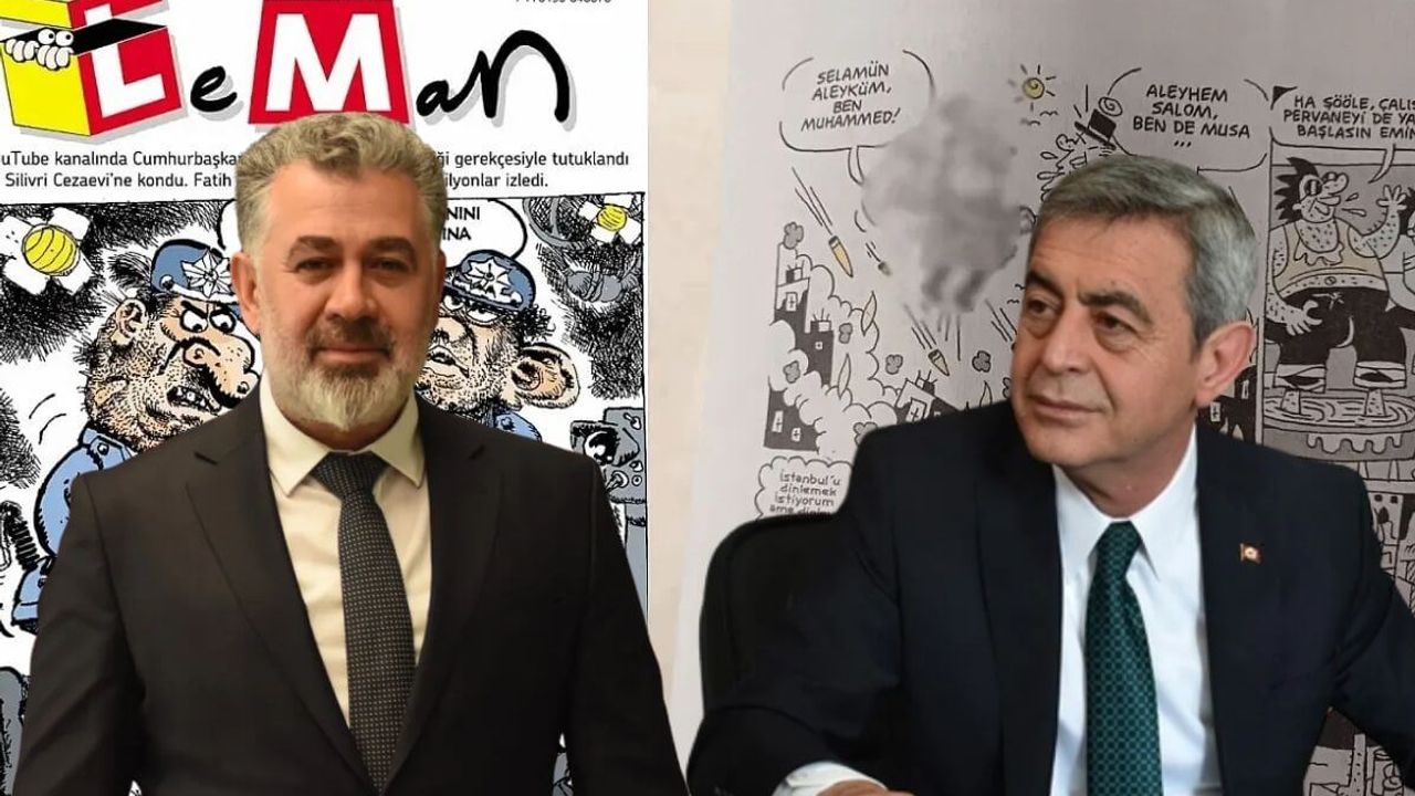 Kayseri’de İYİ Parti’den Leman Dergisi’ne sert tepki: Müslümanları çok hafife alıyorsunuz!