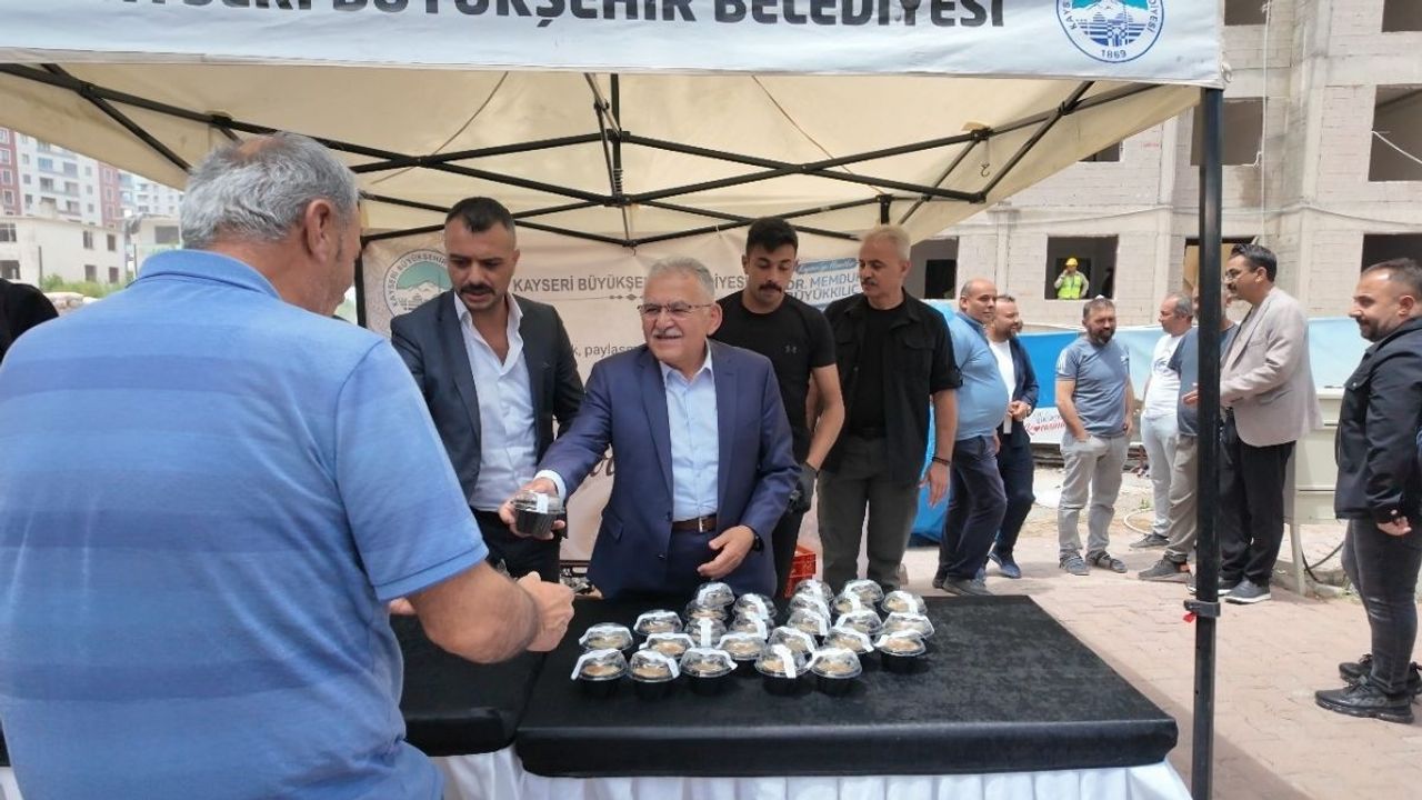 Başkan Büyükkılıç'ın talimatı ile 5 bin kişiye dağıtıldı!