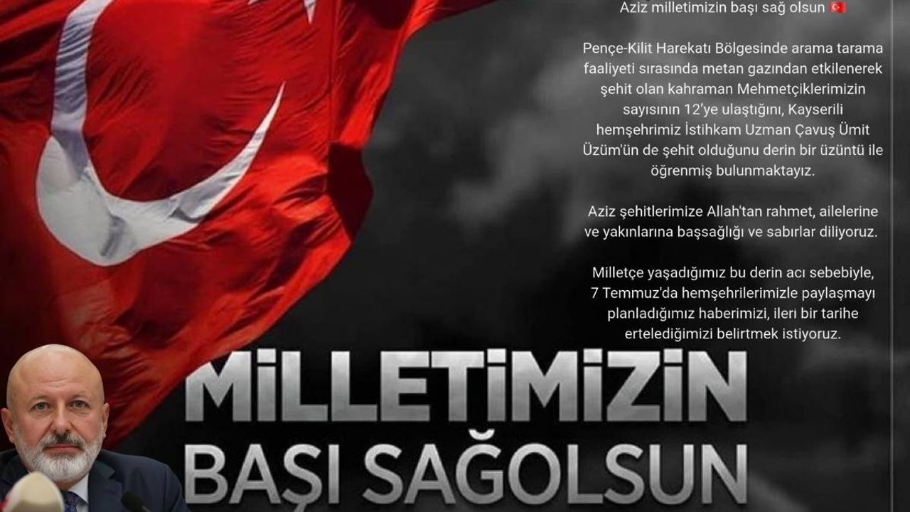 Başkan Ahmet Çolakbayrakdar'dan duygulandıran mesaj