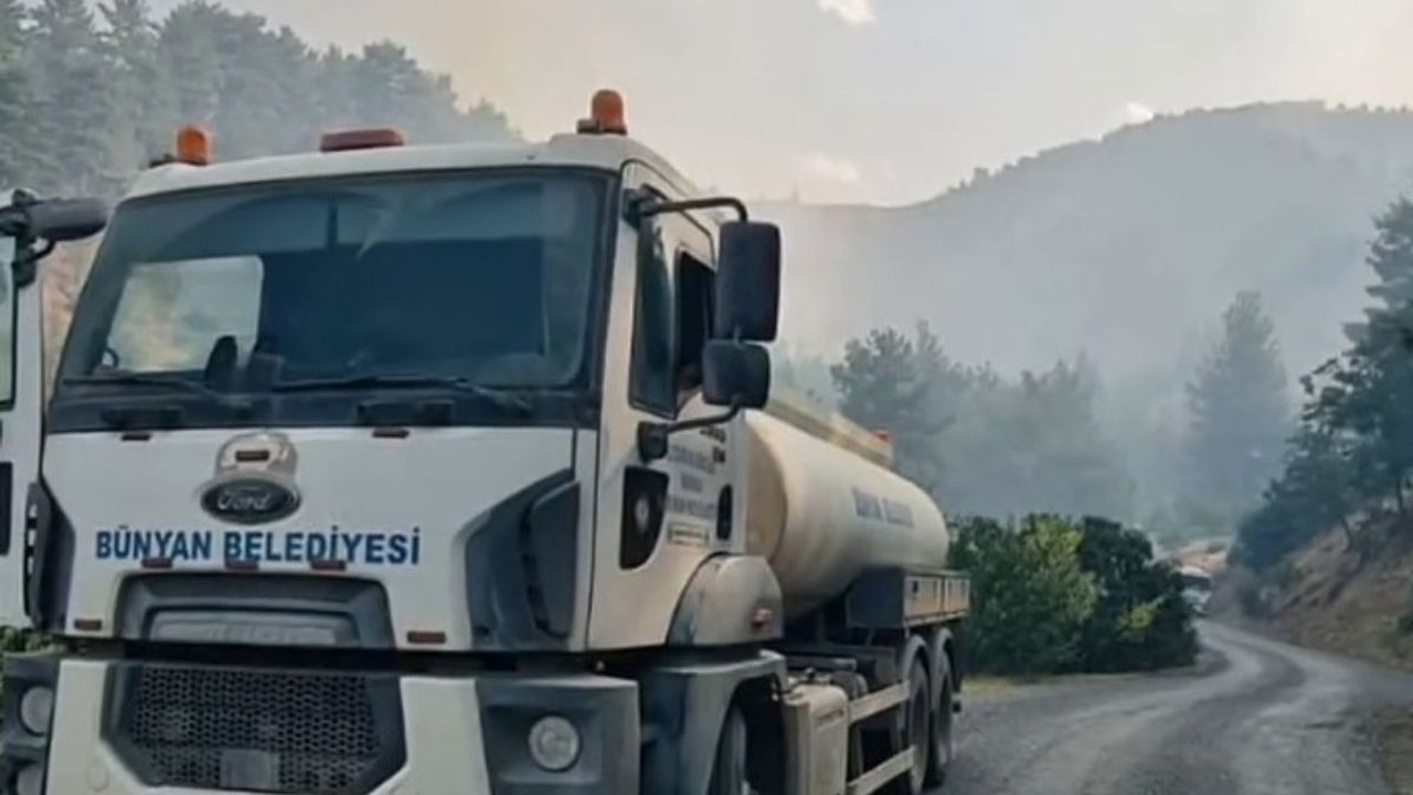 Ateş Çemberine Umutla gittiler: Bünyan Ekipleri sahaya indi