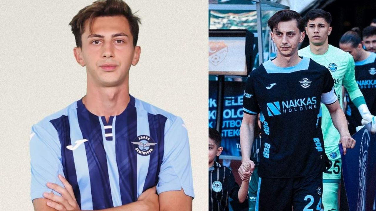 Genç futbolcu Burhan Ersoy Adana Demirspor’a veda etti!