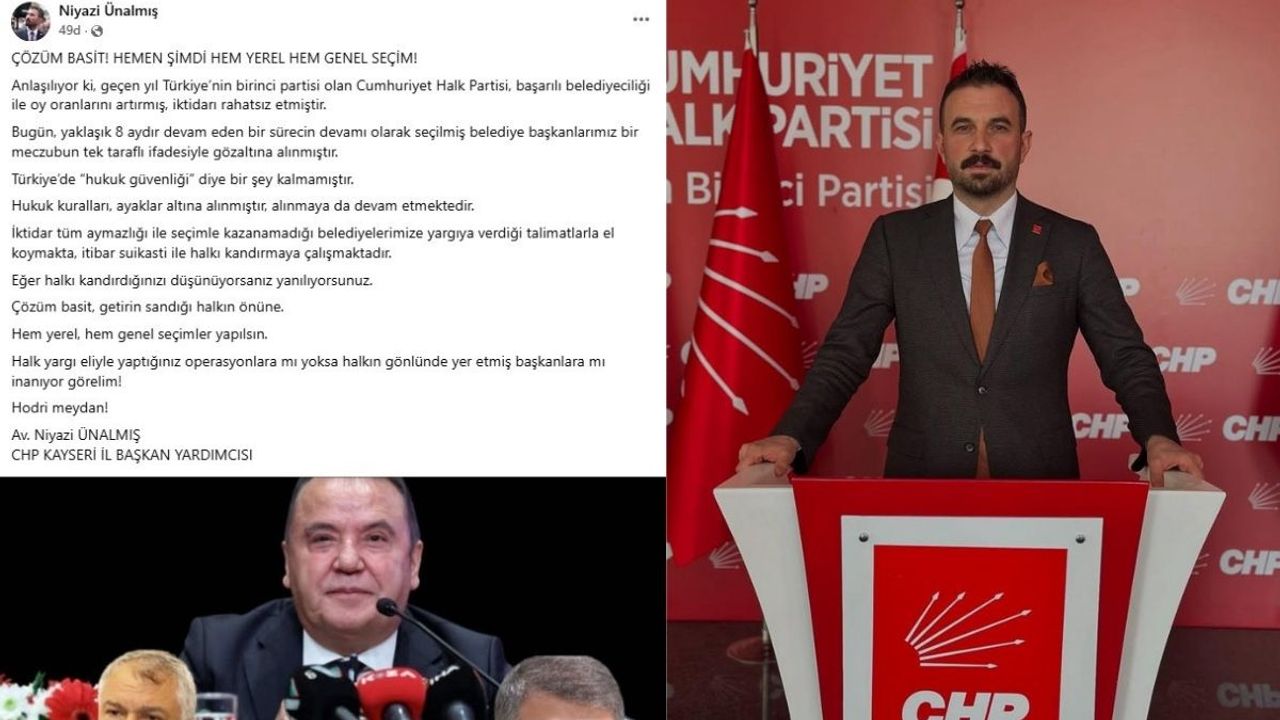 CHP'ye ağır darbe: Kayseri cephesinden sert tepki!