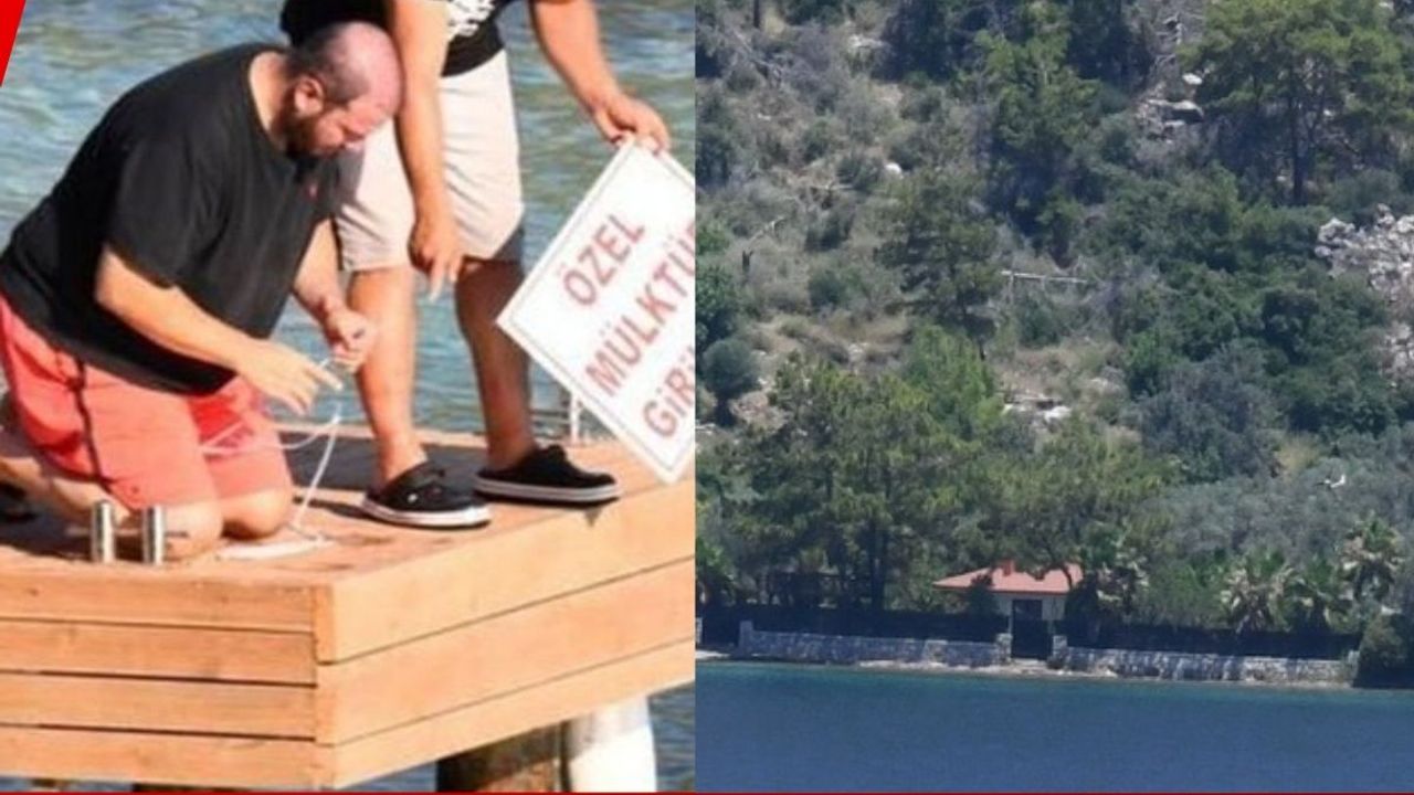 Şahan Gökbakar'dan şaşırtan hareket! Kaçak iskelesini kendisi yıktı
