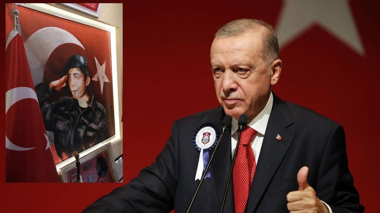 Cumhurbaşkanı Erdoğan Kayserili şehit Cennet Yiğit'i andı!