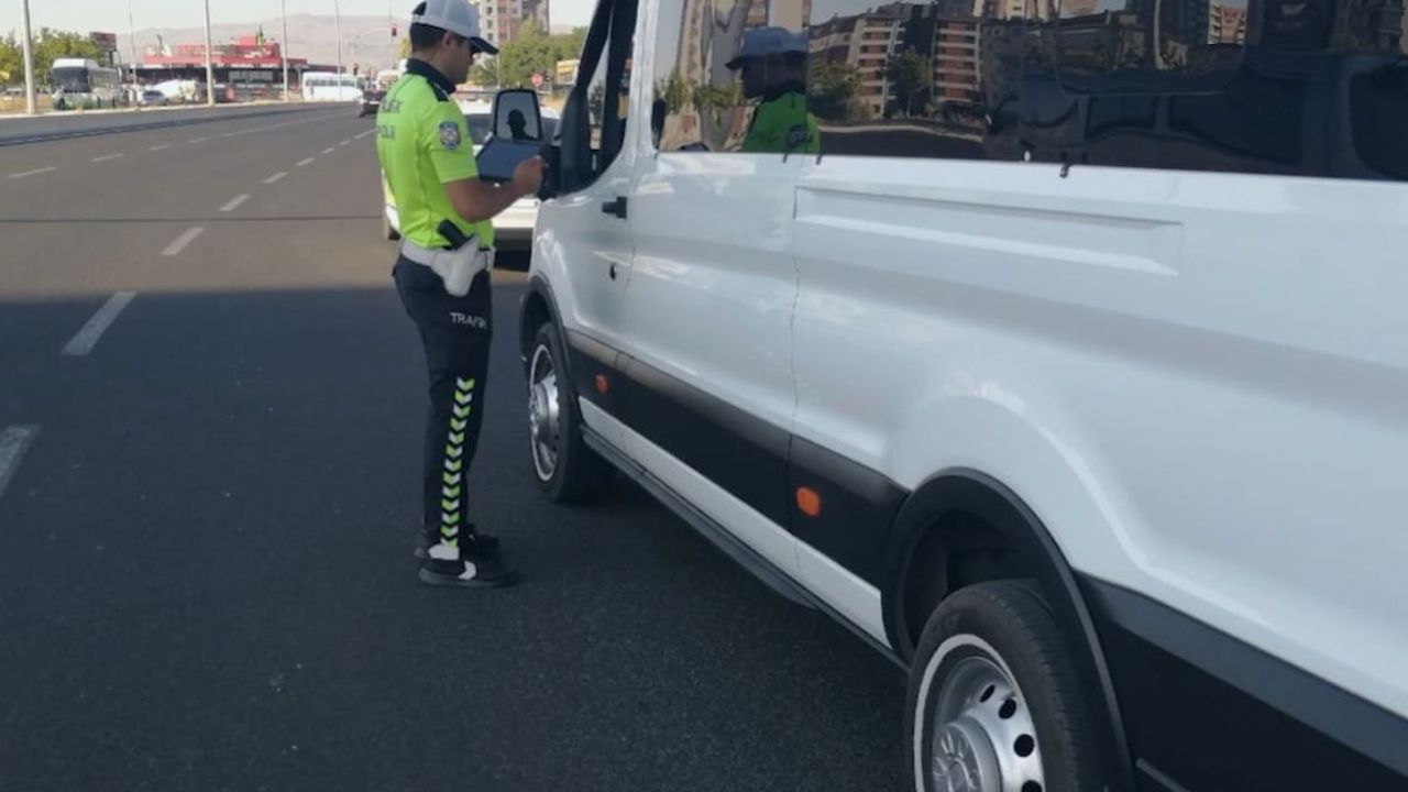403 sürücüye ceza! Kayseri’de trafiği karıştıranlara geçit yok