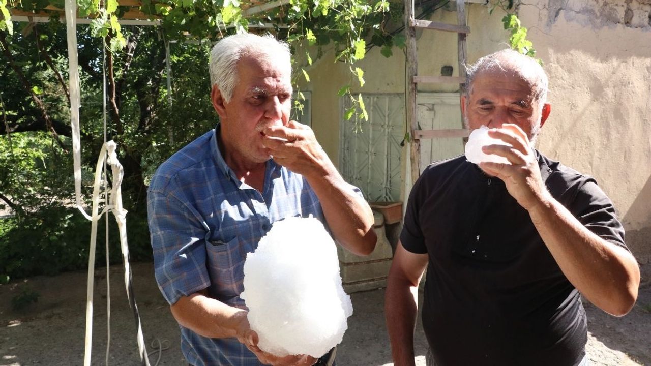 Kayserili aklı yine devrede! 40 derece sıcağa ilginç çözüm