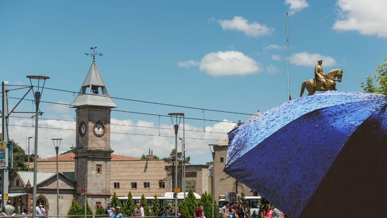 Kayseri’ye müjde meteorolojiden geldi! Sağanak yağış geliyor!