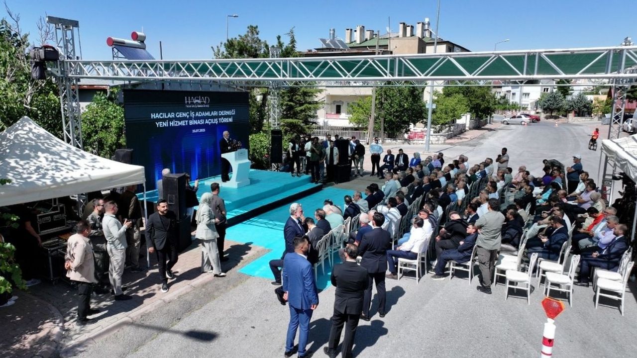 Kayseri'de HAGİAD yeni hizmet binası açıldı!