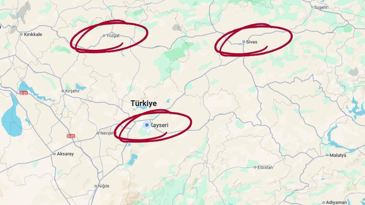 Kayseri, Sivas ve Yozgat için harekete geçildi! 6 ayda 155 saat sürdü