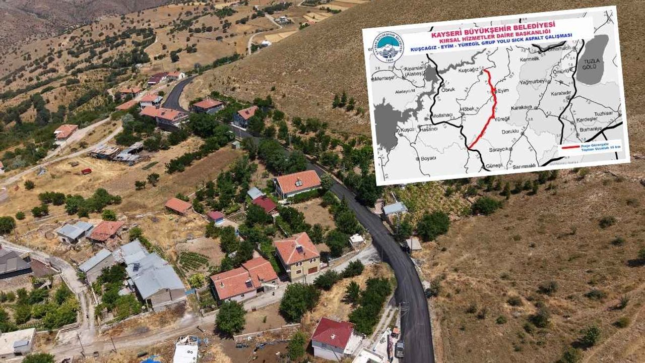 Kayseri'de 3 mahalle birbirine bağlanıyor! 107 Milyon TL'lik dev yatırım