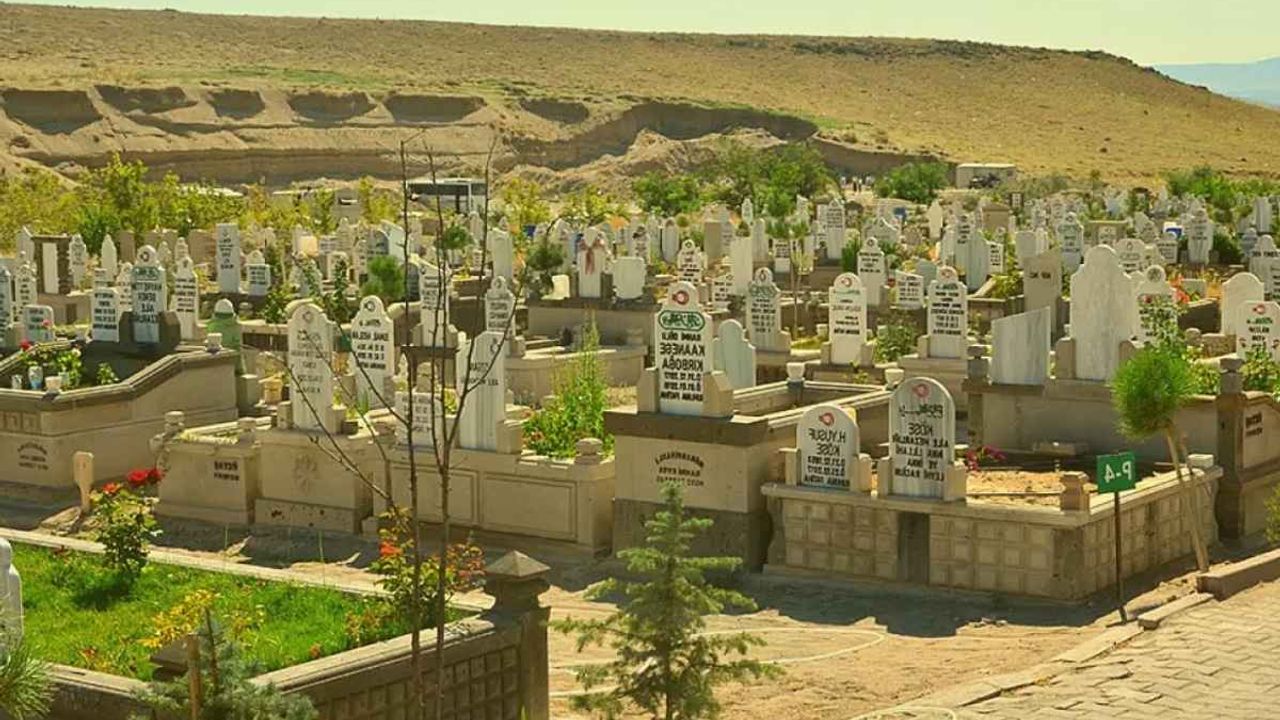 Kayseri'de bugün 4 kişi vefat etti: 8 Temmuz Salı