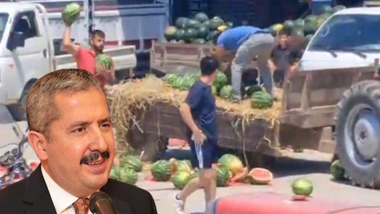 Kayserili Bakan Yardımcısı paylaştı! Karpuzu parçalayan üreticiye rekor ceza