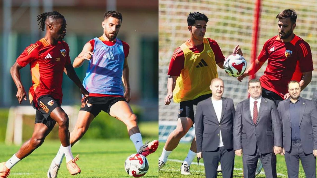 Kayserispor tesislerde! Yönetim nerede?